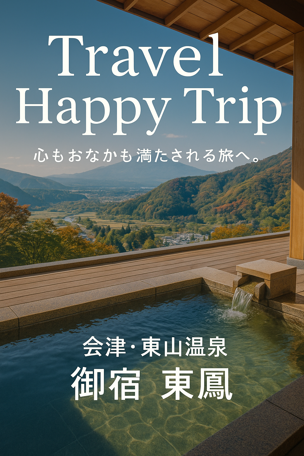 ▶️ 【コスパ最強】会津・東山温泉「御宿 東鳳」宿泊レポ｜絶景露天風呂と大満足バイキング！
